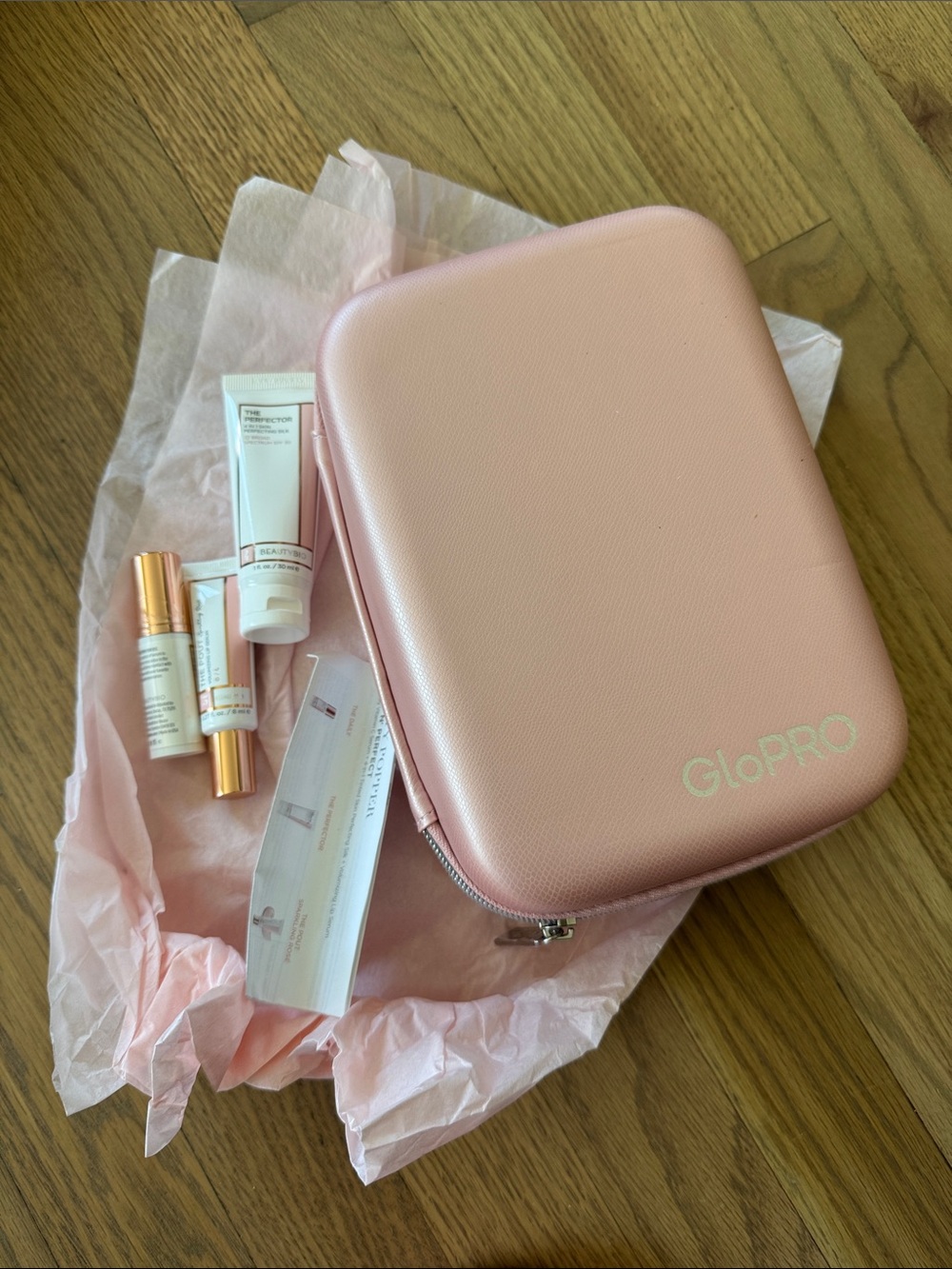 GoPro Pink Travel Case - Portable Skincare Tool Storage